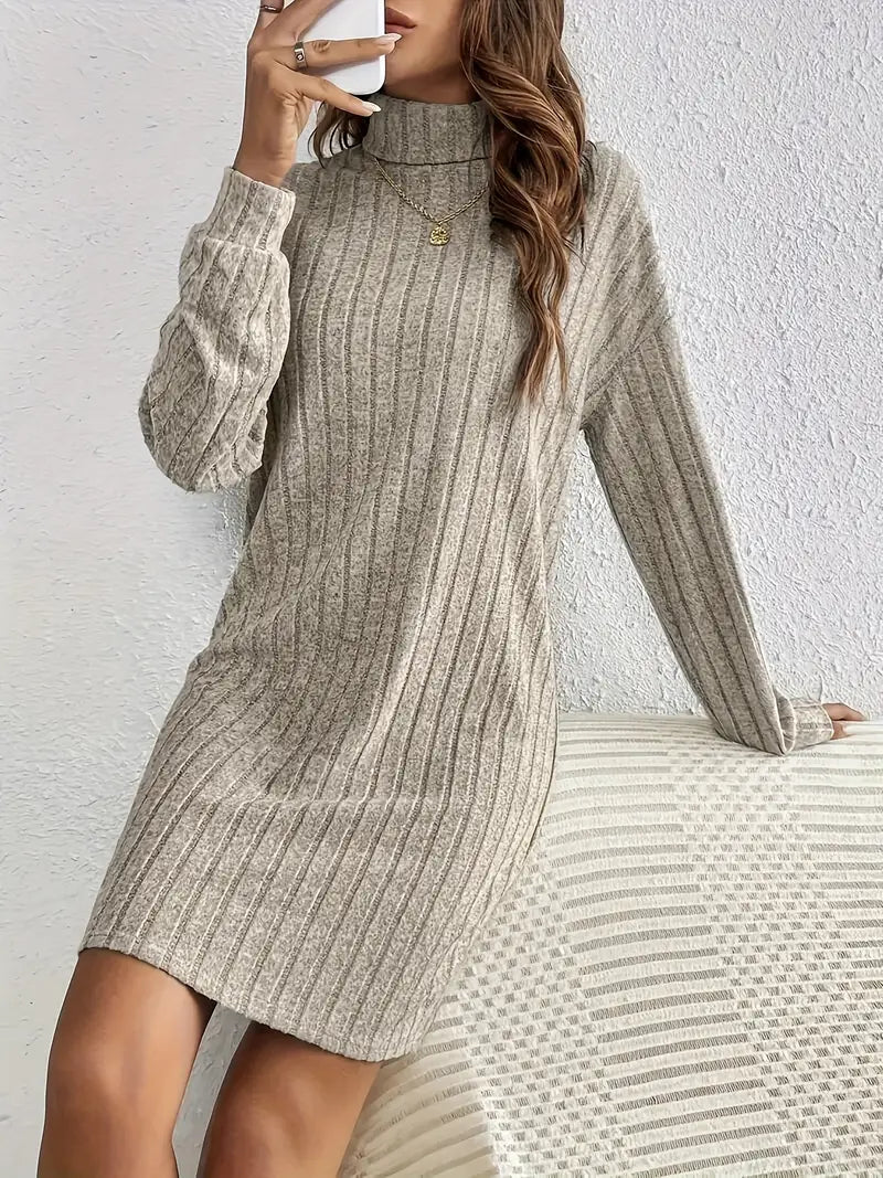 Maria | Autumnal Knit Dress