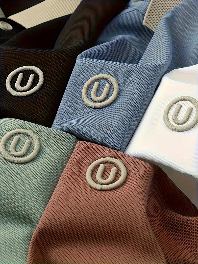 Bio-Baumwoll-Polo mit U-Logo