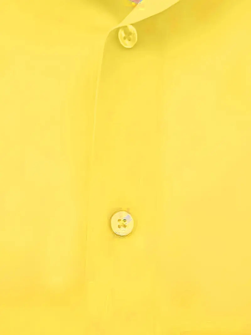 Hochwertiges Einfarbiges Slim-Fit-Hemd