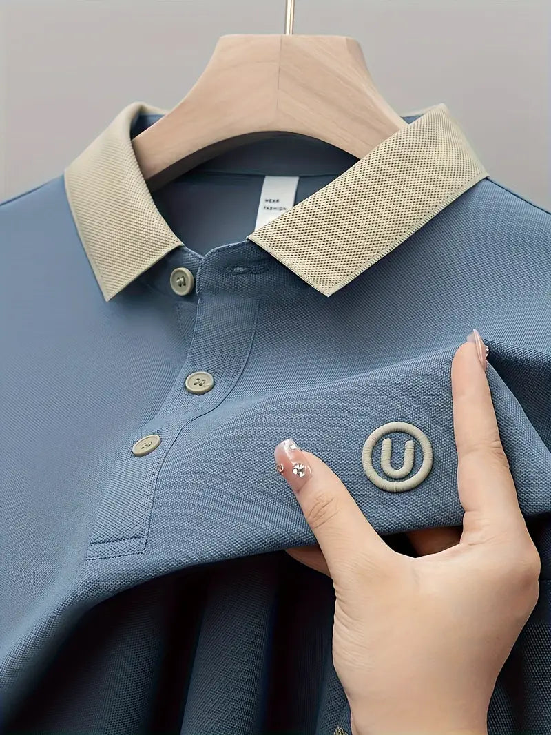 Bio-Baumwoll-Polo mit U-Logo