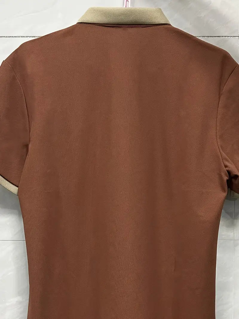 Bio-Baumwoll-Polo mit U-Logo