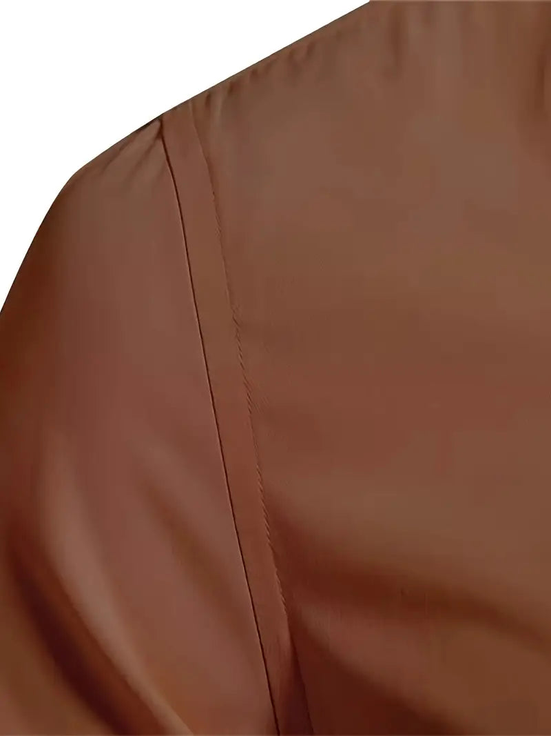 Hochwertiges Einfarbiges Slim-Fit-Hemd