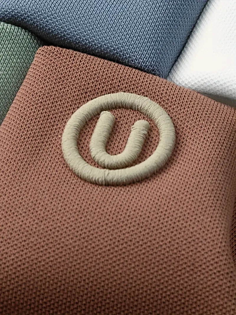 Bio-Baumwoll-Polo mit U-Logo