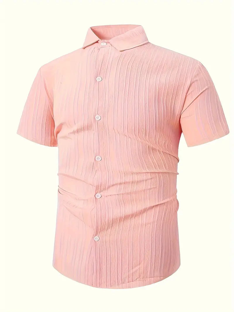 Casual Leinenhemd mit Knöpfen