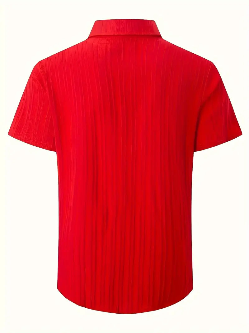 Casual Leinenhemd mit Knöpfen