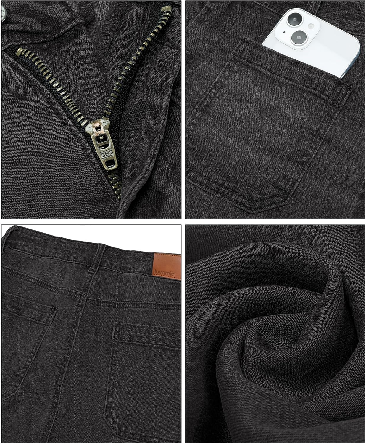 Women's wide-leg jeans, stylish high-waisted flared jeans