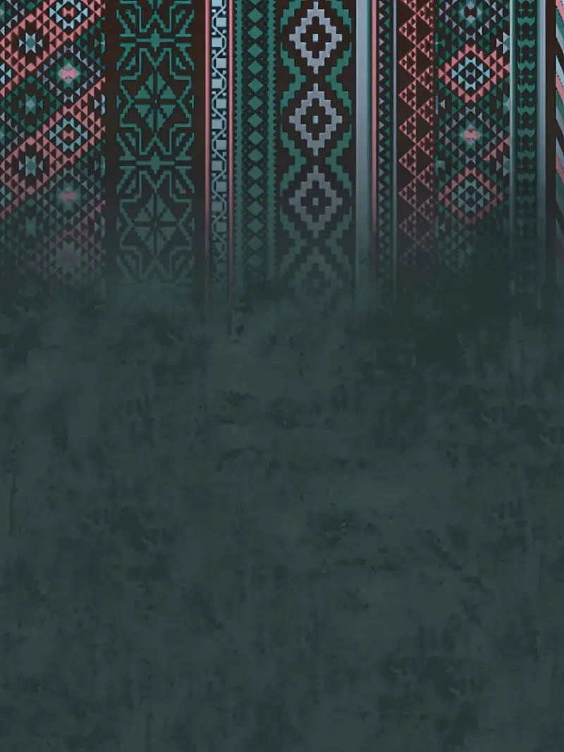 Langarmhemd im Bohemian-Stil