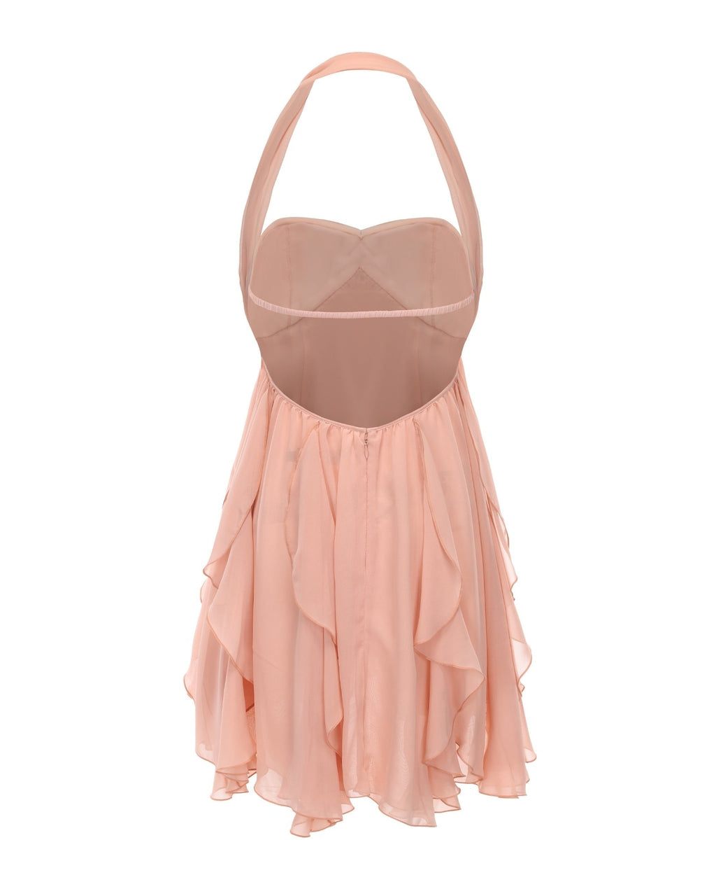 Caterina Floral Halter Dress