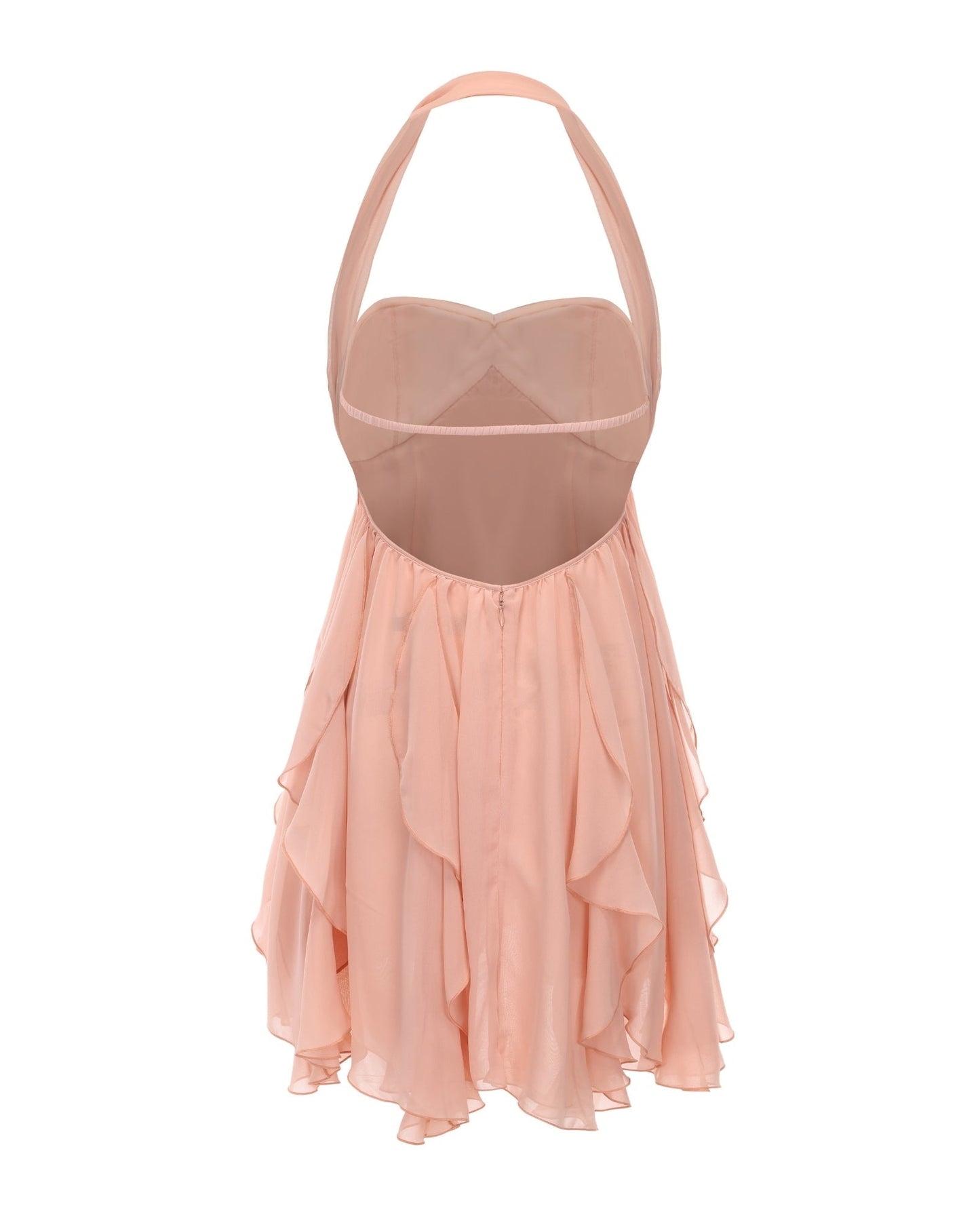 Caterina Floral Halter Dress