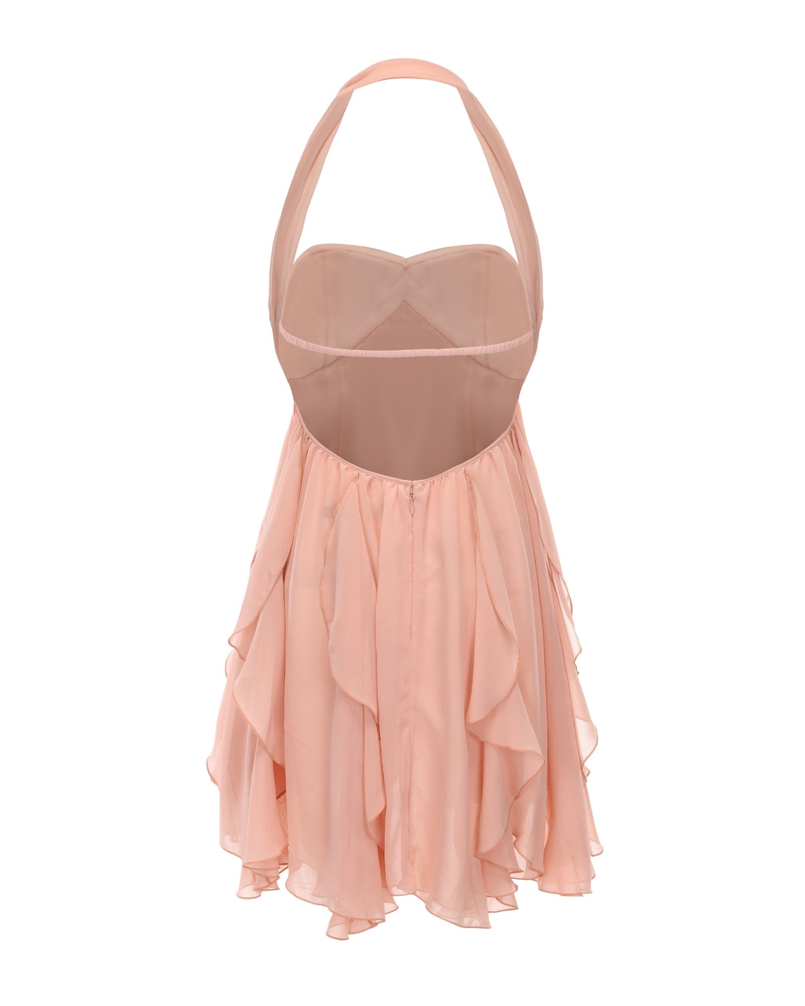 Caterina Floral Halter Dress