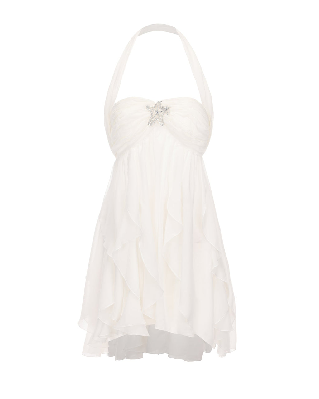 Caterina Floral Halter Dress