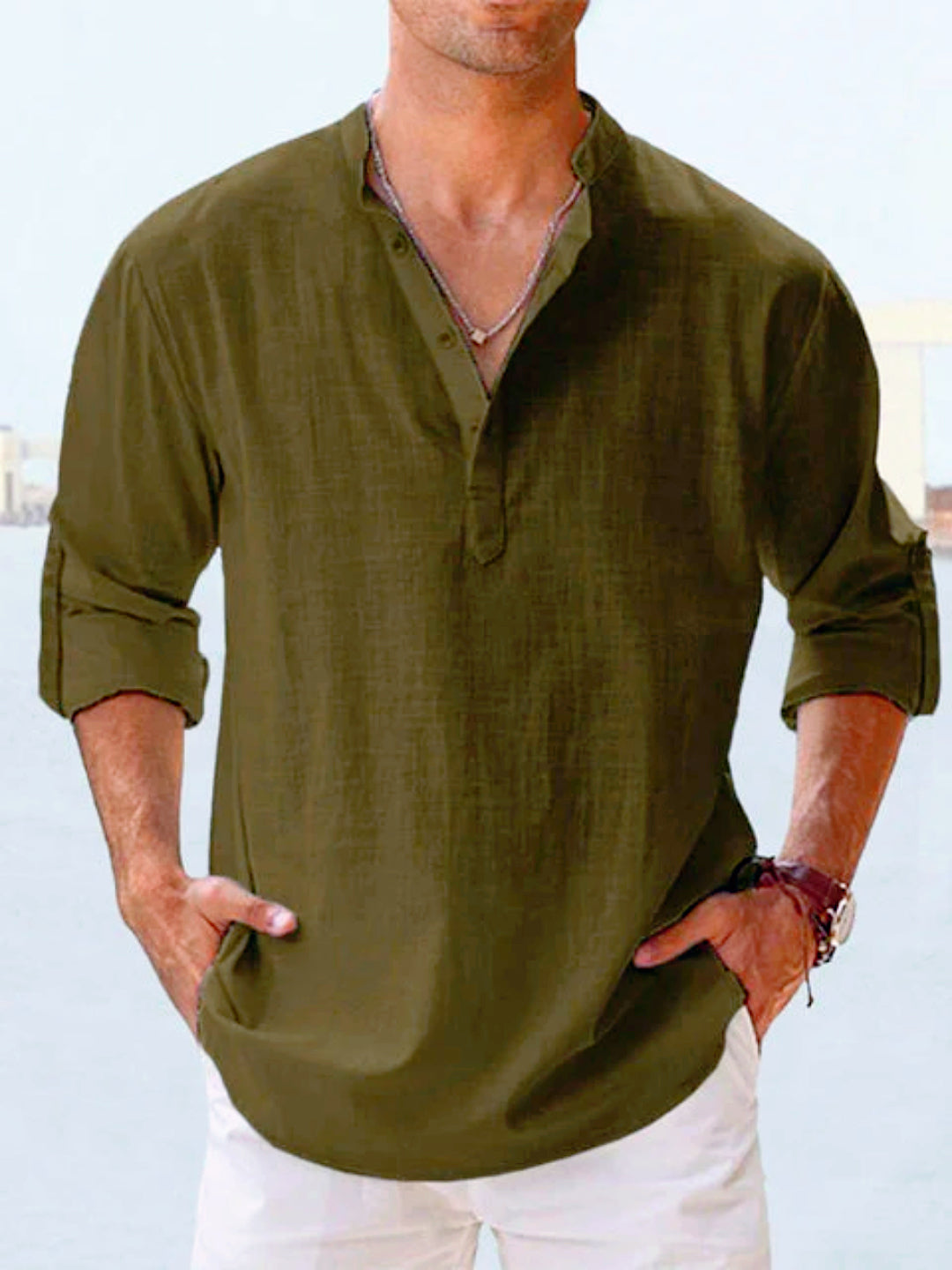 Casual Leinenhemd