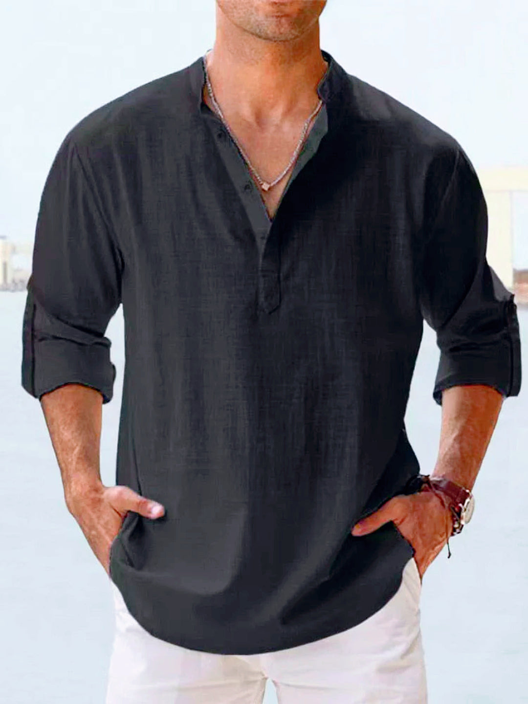 Casual Leinenhemd
