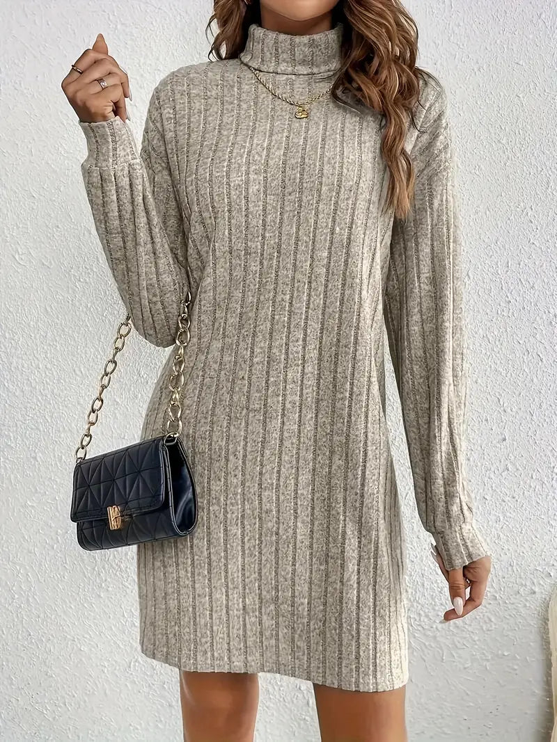 Maria | Autumnal Knit Dress